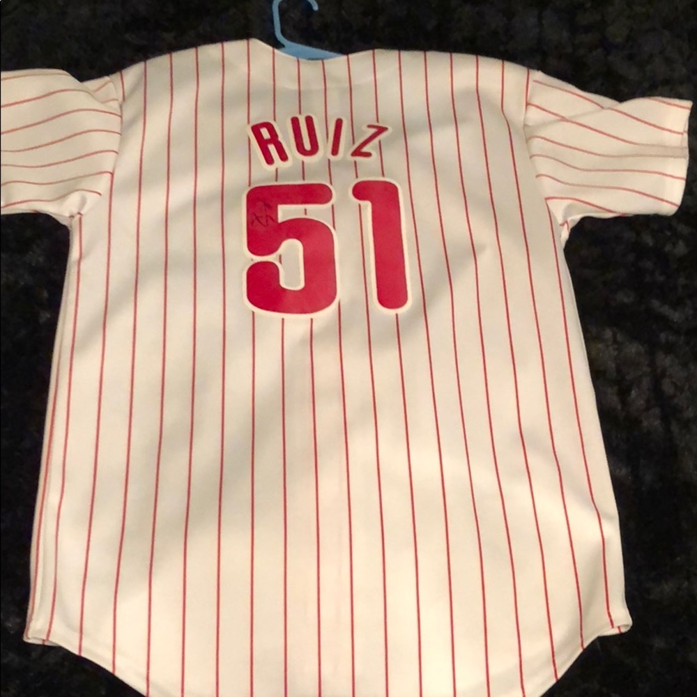 Signed Carlos Ruiz jersey